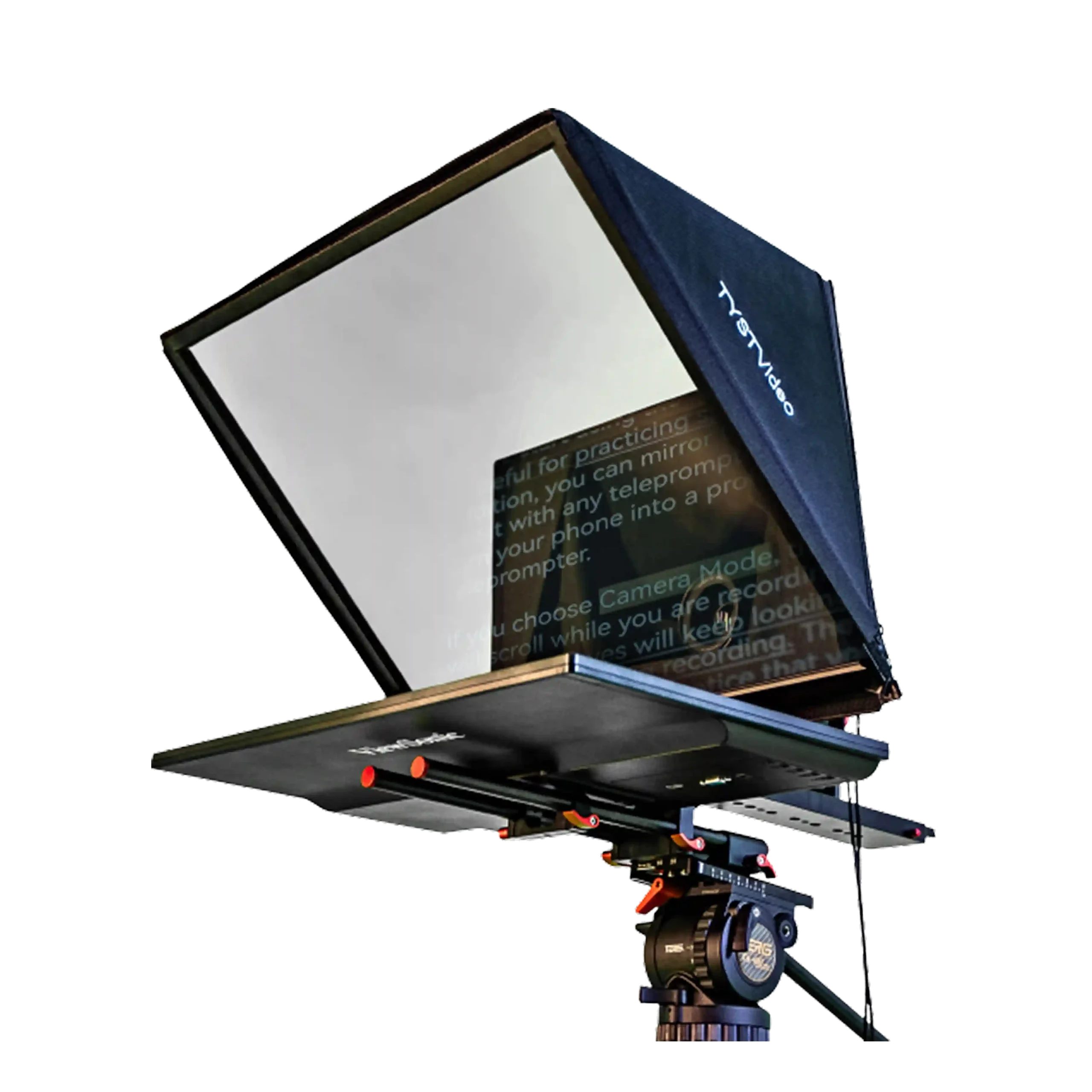 22 inch Monitor Teleprompter close-up
