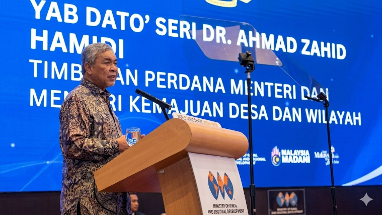 Presidential Teleprompter in operation at a formal event.